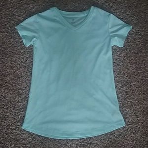 Blue green t shirt